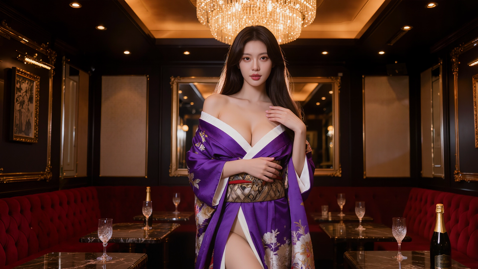 제주도 기모노룸 분위기 라운지