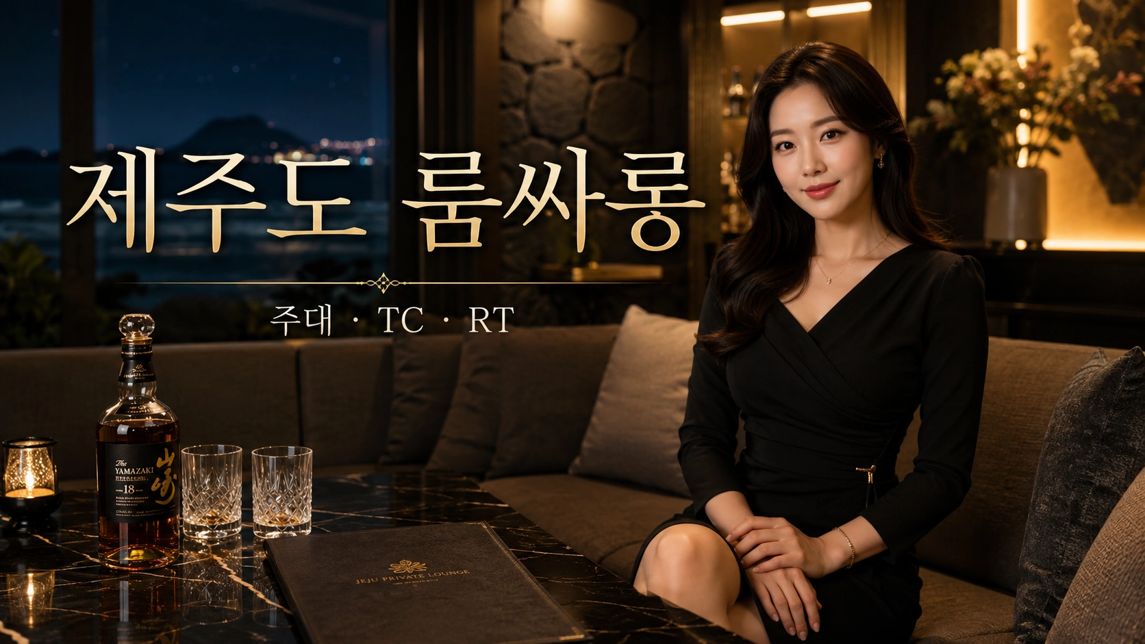 제주도 룸싸롱 주대 TC RT 가격표 용어를 설명하는 프리미엄 룸 이미지